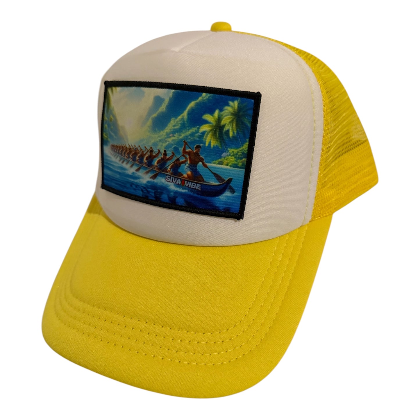 Fautasi Trucker Hat – Foam Mesh Snapback | Siva Vibe