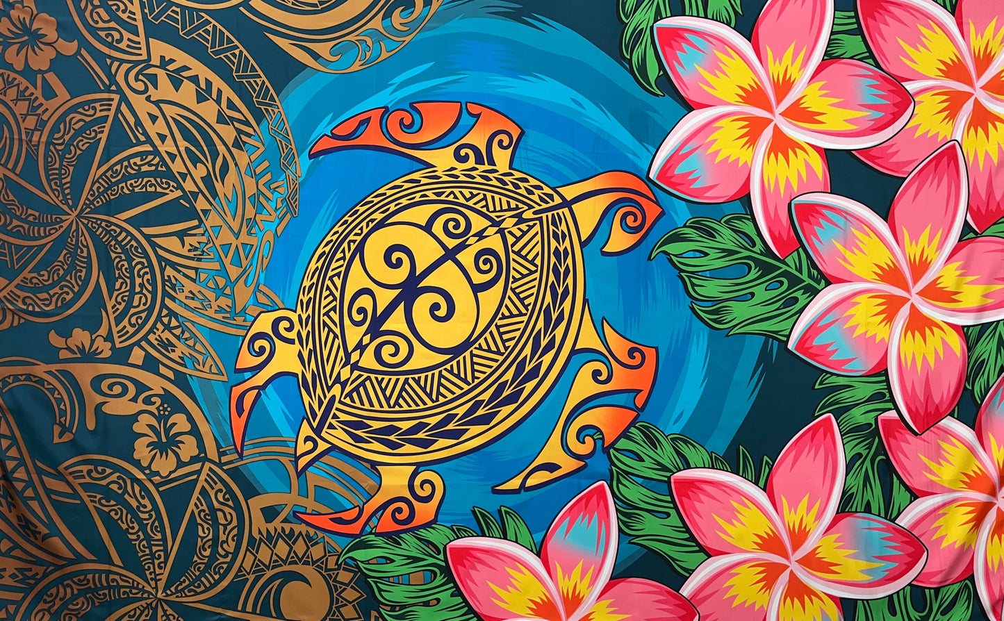 ISLAND SARONG | Hibiscus, Plumeria Assortment