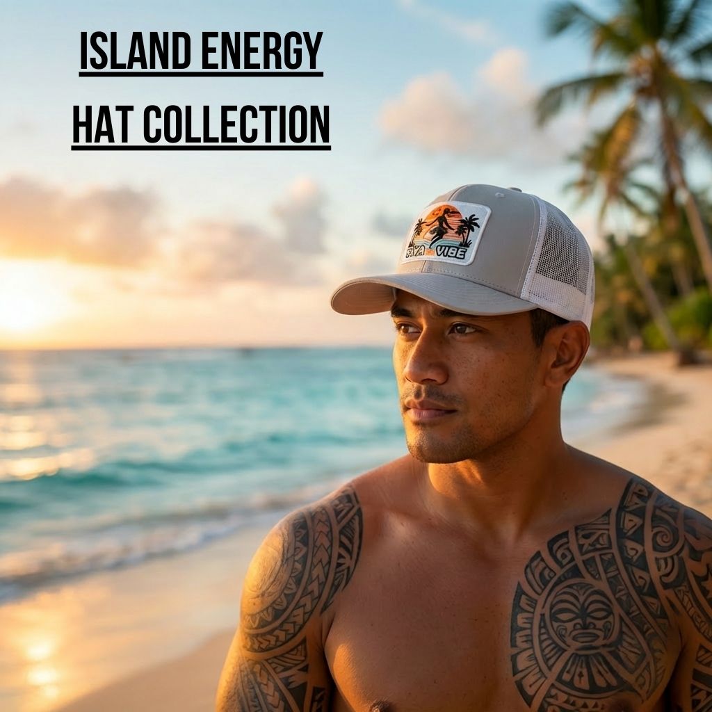 HATS:  (Trucker • Golf • Straw • Cultural)