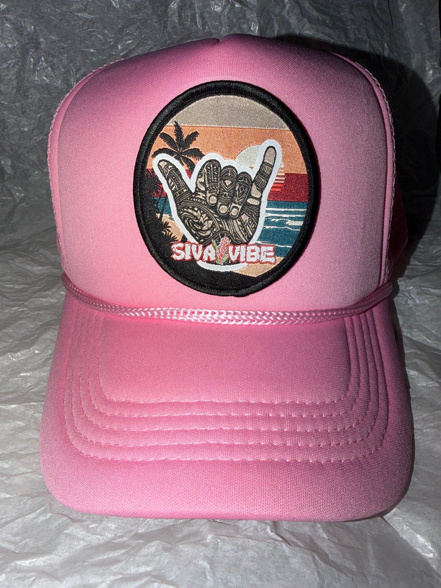Shaka Trucker Hat – Foam Mesh Snapback | Siva Vibe