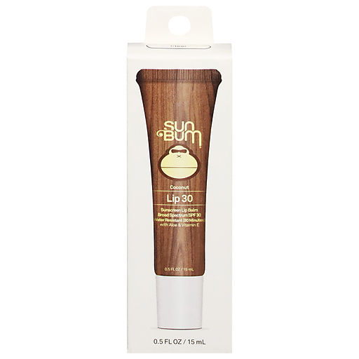 Sun Bum® Lip Balm Sunscreen SPF 30 – Coconut (0.15 oz)