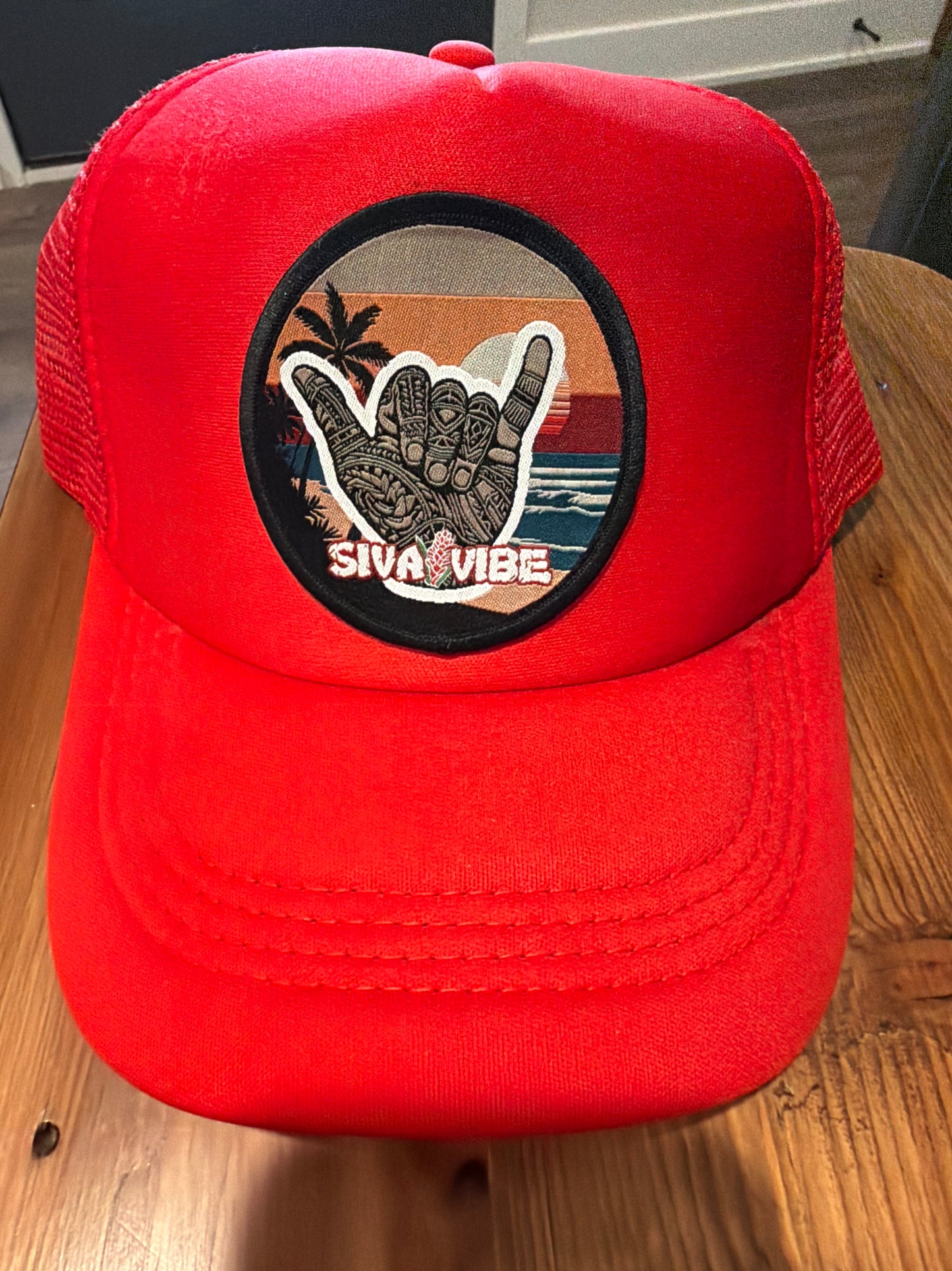 Shaka Trucker Hat – Foam Mesh Snapback | Siva Vibe