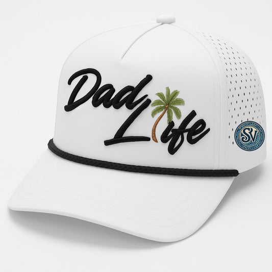 DAD LIFE Palm Tree Golf Hat | Siva Vibe Golf Hat Snapback