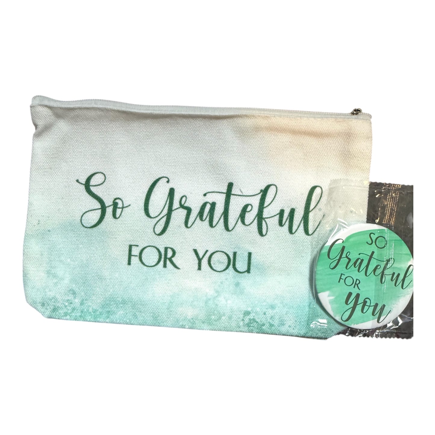 Siva Vibe “Share the Aloha” Canvas Makeup Bag w mirror