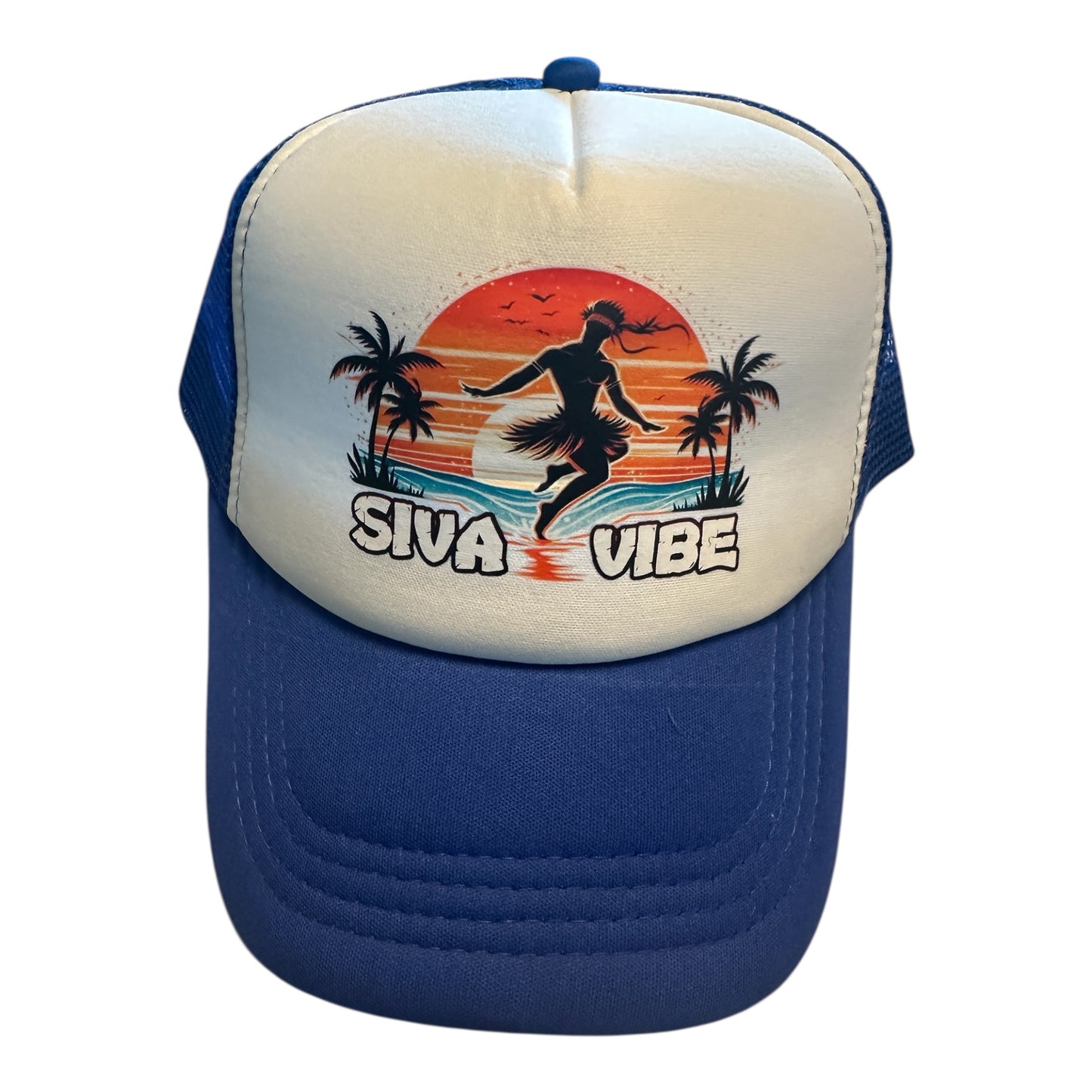 Island Vibes Foam Trucker Hat – SV Logo Sublimation | Siva Vibe