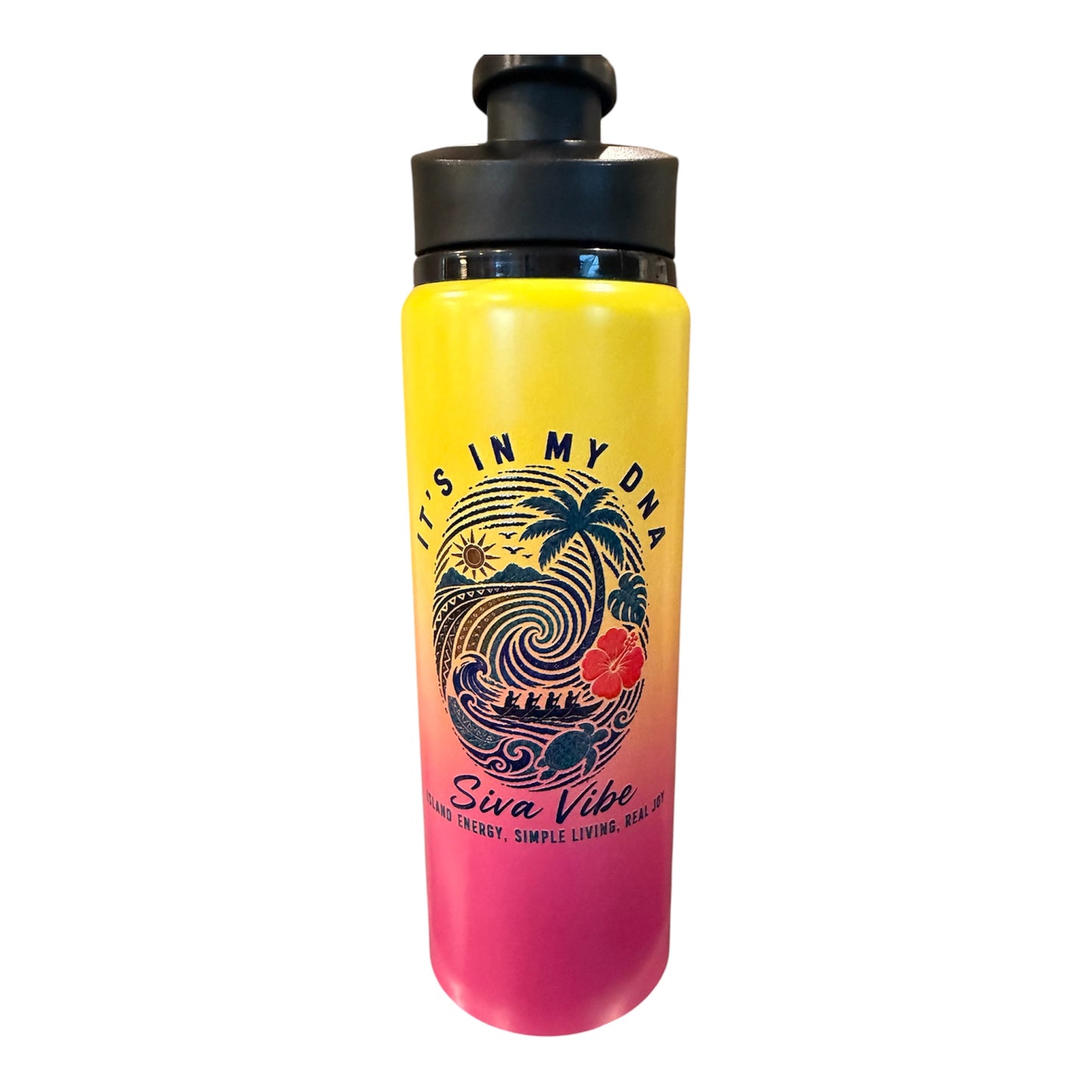 Siva Vibe 25oz Aluminum Water Bottle – Island DNA series