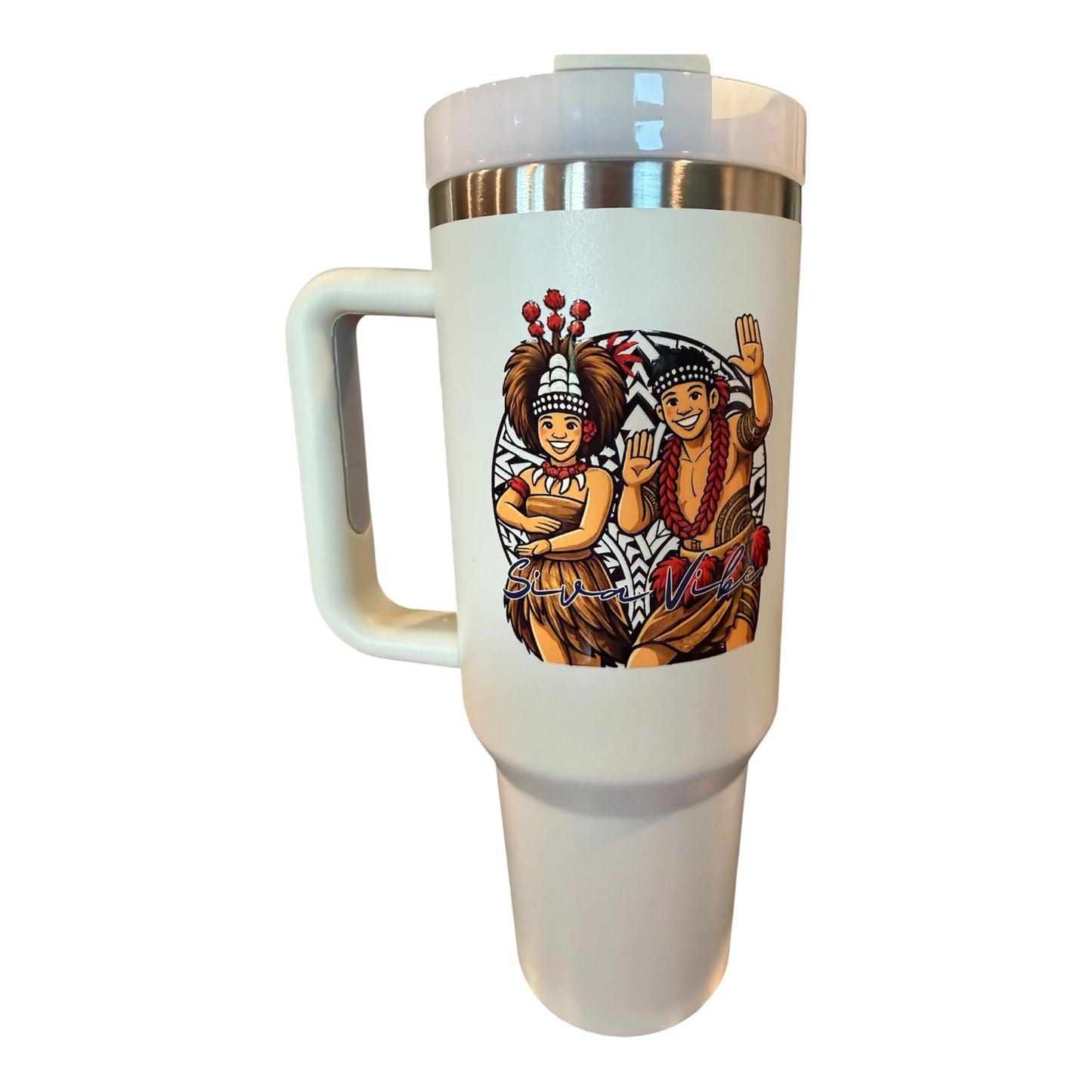 Siva Vibe 40 Oz Stainless Steel Island Tumbler