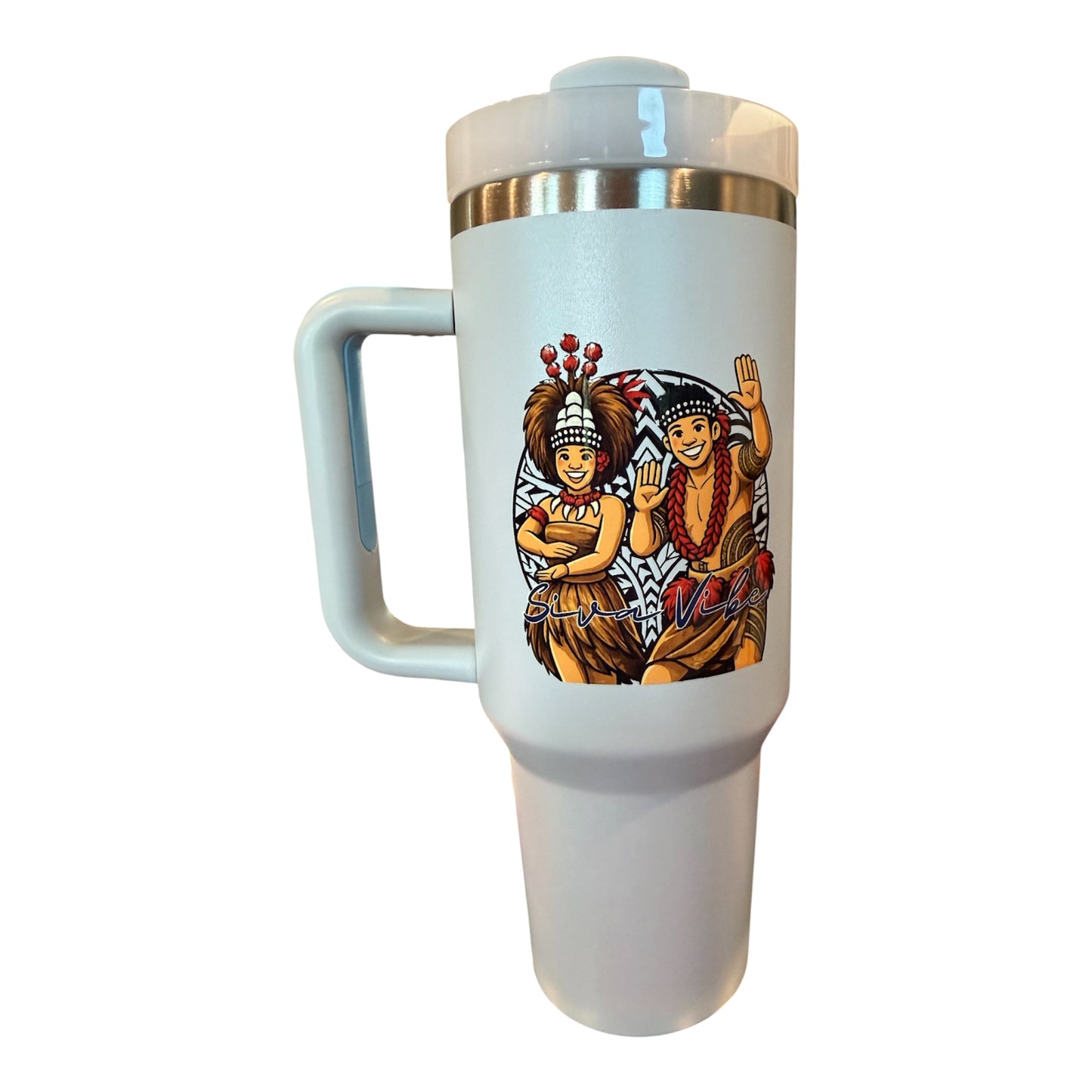 Siva Vibe 40 Oz Stainless Steel Island Tumbler