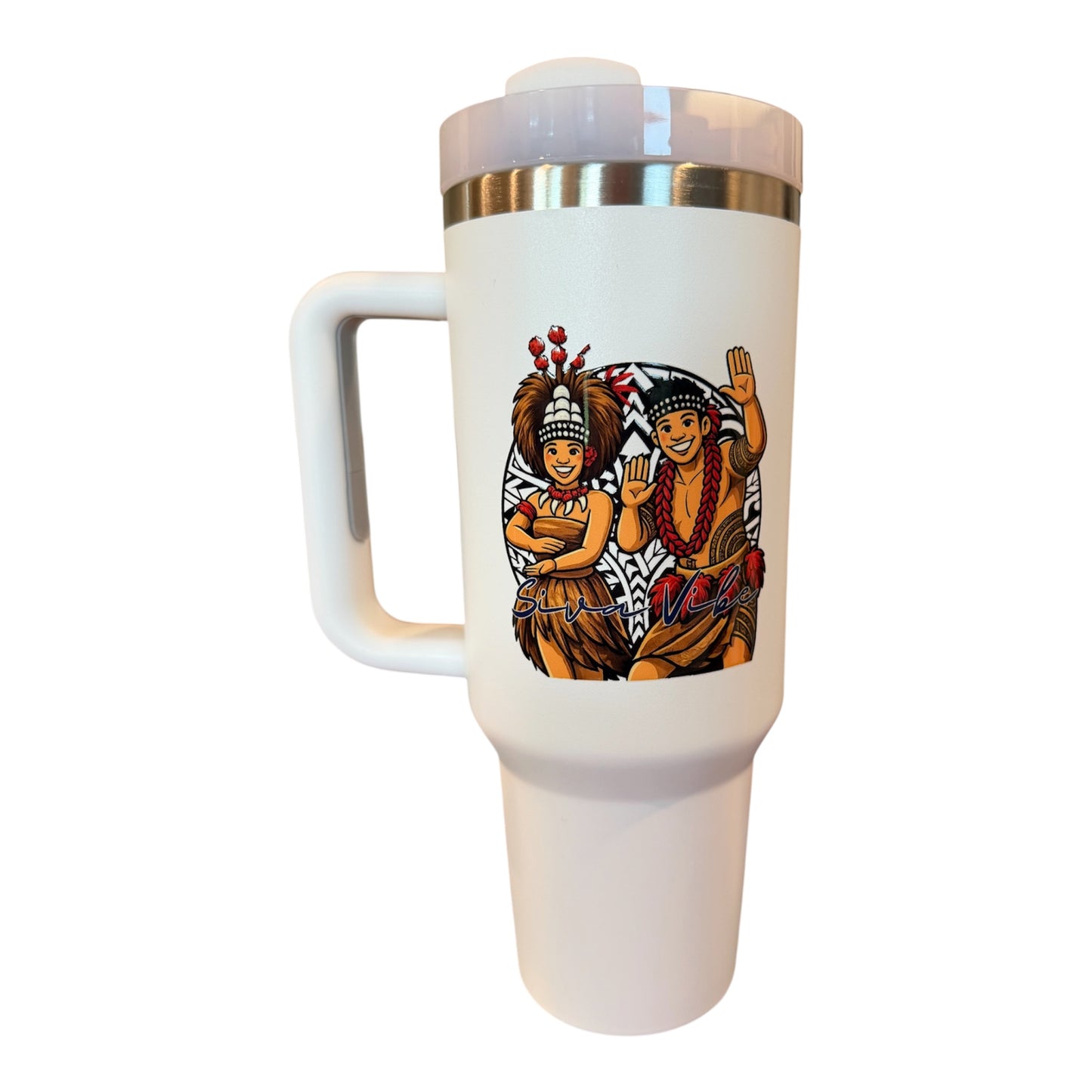 Siva Vibe 40 Oz Stainless Steel Island Tumbler