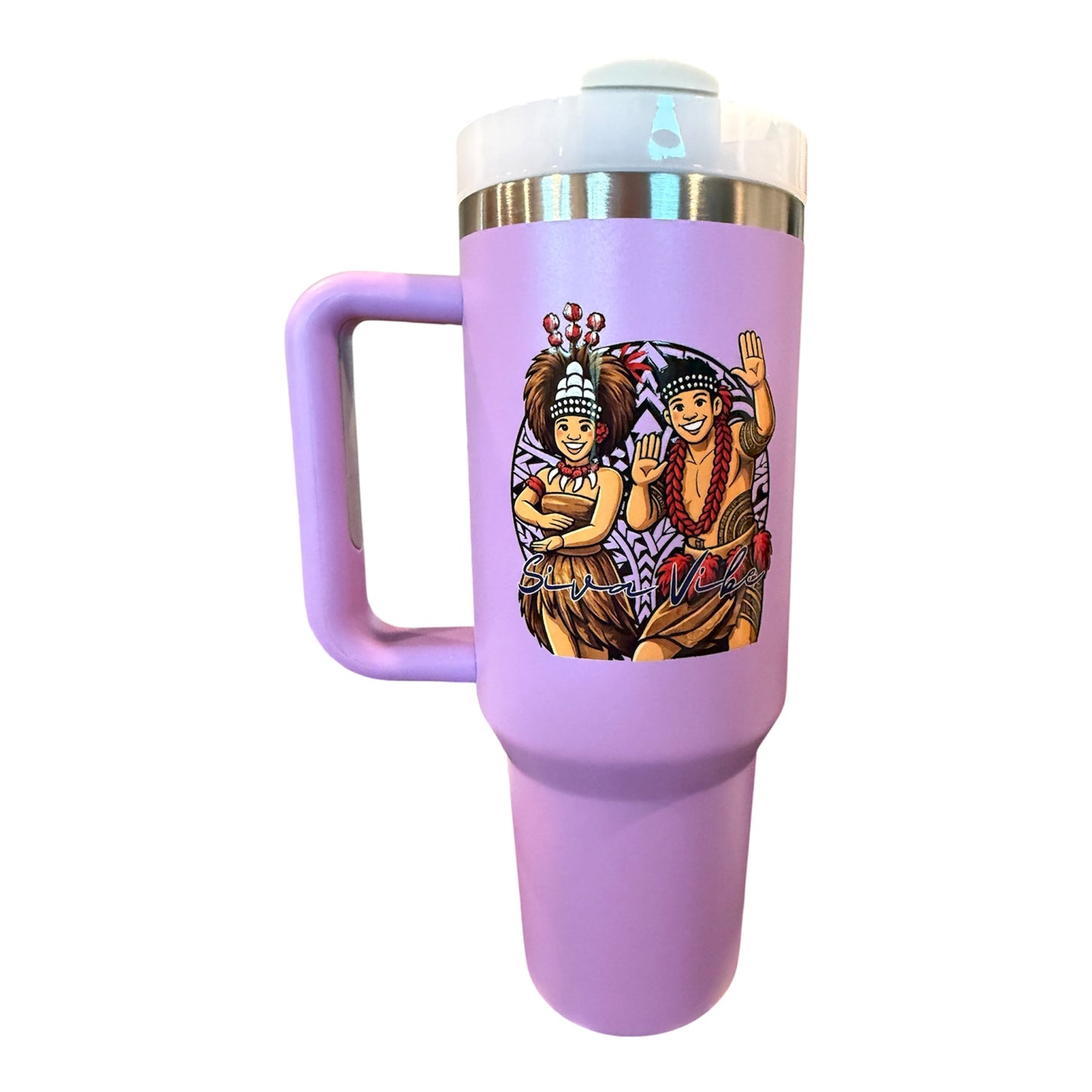 Siva Vibe 40 Oz Stainless Steel Island Tumbler
