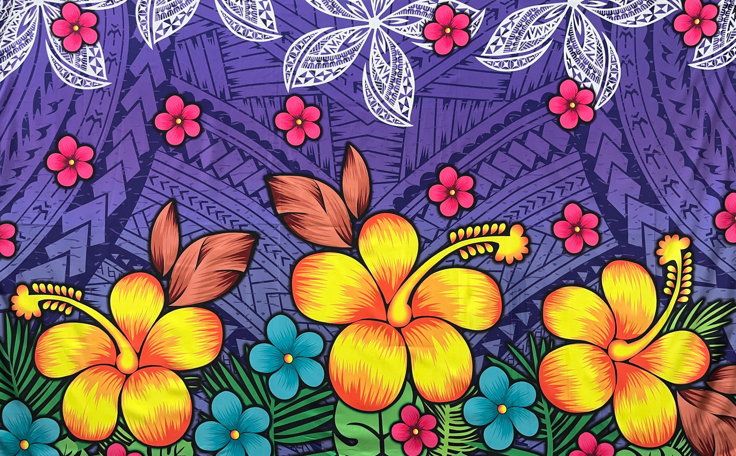 ISLAND SARONG | Hibiscus, Plumeria Assortment