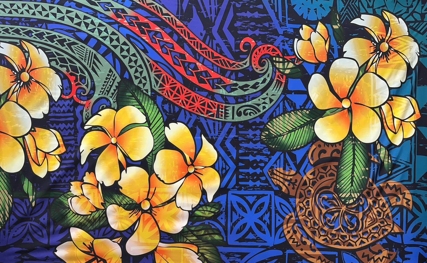 ISLAND SARONG | Hibiscus, Plumeria Assortment