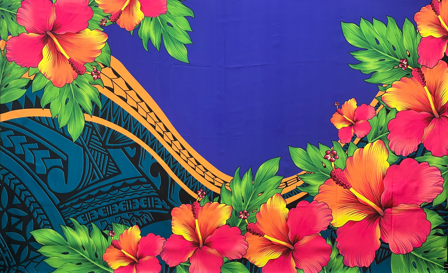 ISLAND SARONG | Hibiscus, Plumeria Assortment
