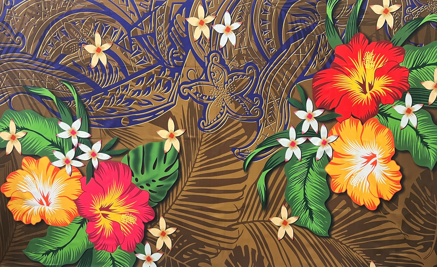 ISLAND SARONG | Hibiscus, Plumeria Assortment
