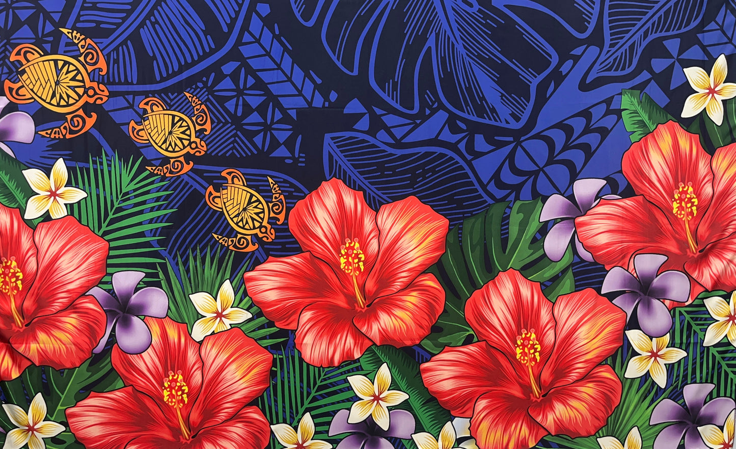 ISLAND SARONG | Hibiscus, Plumeria Assortment