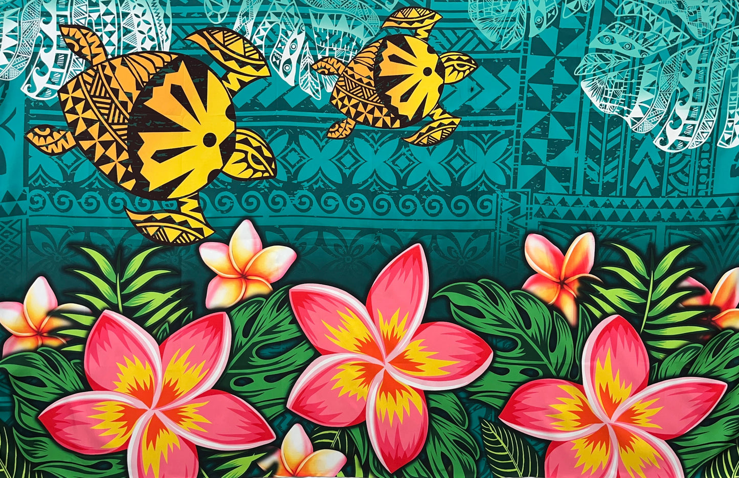 ISLAND SARONG | Hibiscus, Plumeria Assortment