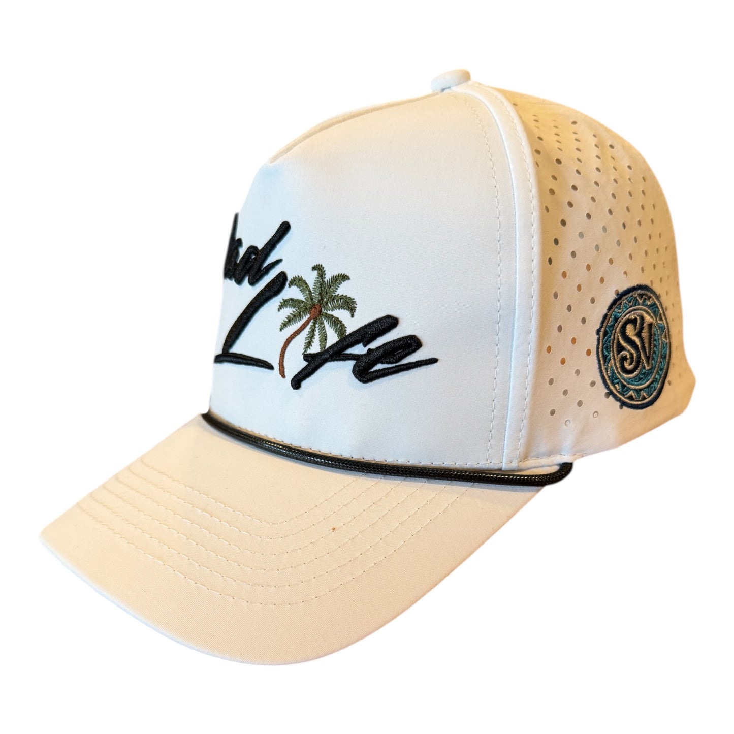 Dad Life Palm Tree Golf Hat – Lightweight Nylon Dad Hat | Siva Vibe