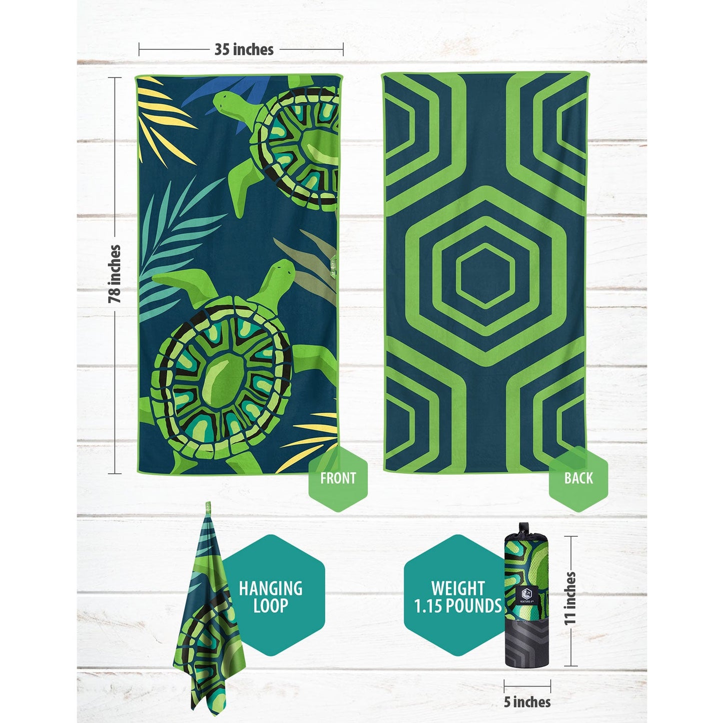 Microfiber Beach Towel