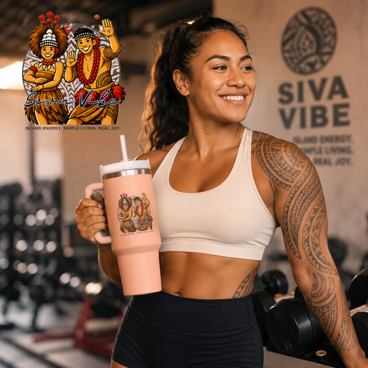 Siva Vibe 40 Oz Stainless Steel Island Tumbler
